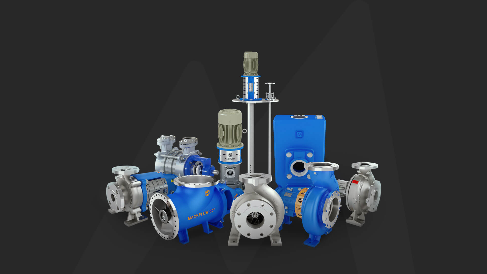 Wide range of pump categories